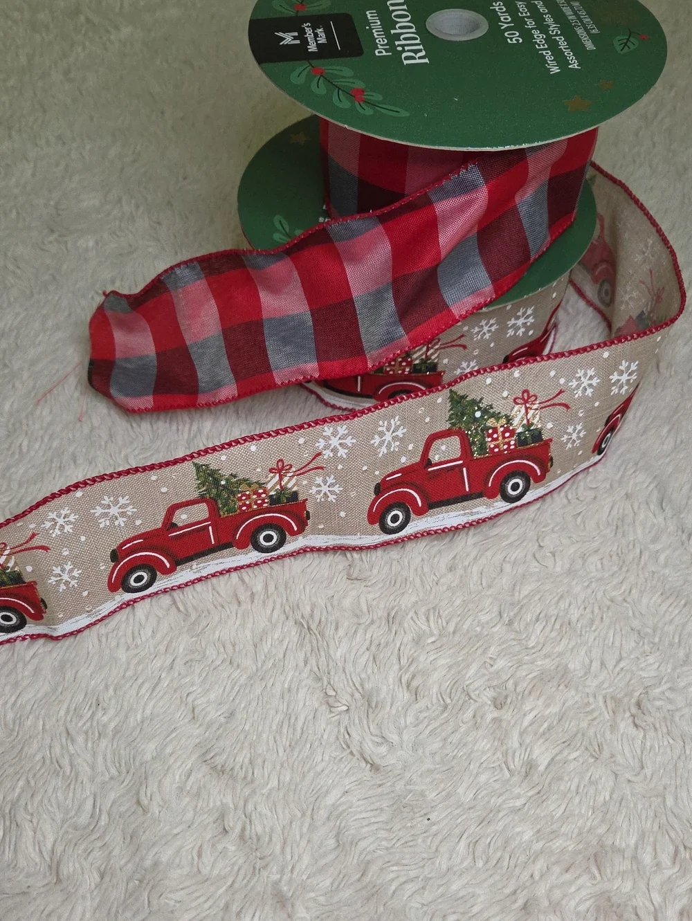 Premium Holiday Christmas Ribbon